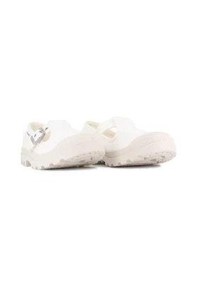 Palladium Femmes Pampa Mary-Jane Washed Sneaker 94475-100-M Soft White - Photo 1/4