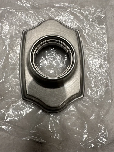 NEW KWIKSET HANDLE SET BELLVIEW SATIN NICKEL EXTERIOR - Picture 8 of 9