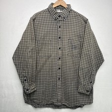 Vtg Rasco FR Shirt Mens 2XL Tall Green Plaid Flame Resistant Work Button Down