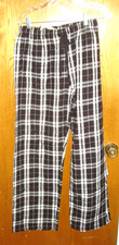 District Unisex Adult Flannel Pajama/Lounge Pants Size XL  New 
