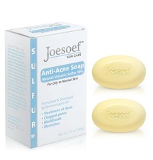 JOESOEF SKIN CARE Sulfur Soap with Salicylic Acid for 1.76 Ounce Pack of 2 