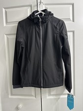 Free Country Women's Super Softshell Jacket Small Black