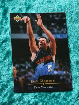 DAN MAJERLE Cleveland Cavaliers NBA 1996 KELLOGG'S CARD #8 Upper Deck USA