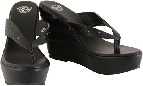 SANDALIAS DE CUÑA CON TACHUELAS ANTIDESLIZANTES PARA MUJER MILWAUKEE PERFORMANCE - SAJY - Imagen 2 de 7