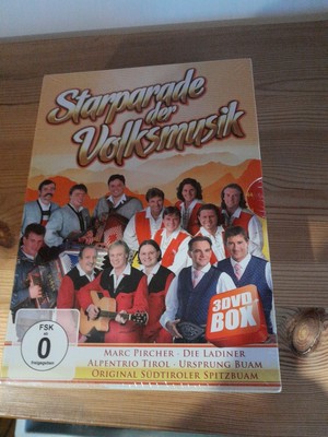 3 DVD Box Starparade Der Volksmusik