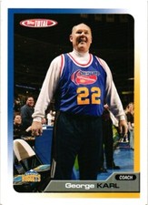 2005-06 TOPPS TOTAL GEORGE KARL BASKETBALL CARD #373 $0.99 VALUE BOX