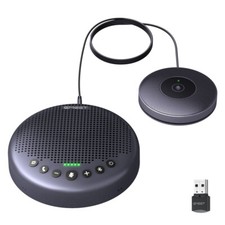 Conference Speaker and Microphone w/8 1 Mics, 360  Voice Pickup, Noise Reduce, B