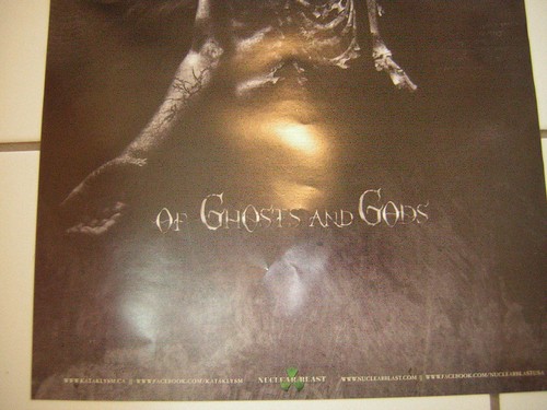 KATAKLYSM PROMO POSTER 2015 OF GHOSTS AND GODS - Picture 3 of 3