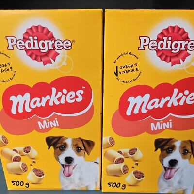 Pedigree Markies Minis Meaty Rolls with Marrowbone 500g