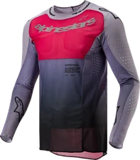 ALPINESTARS SUPERTECH DADE JERSEY IRON/RED BERRY MD 3763324-1396-M