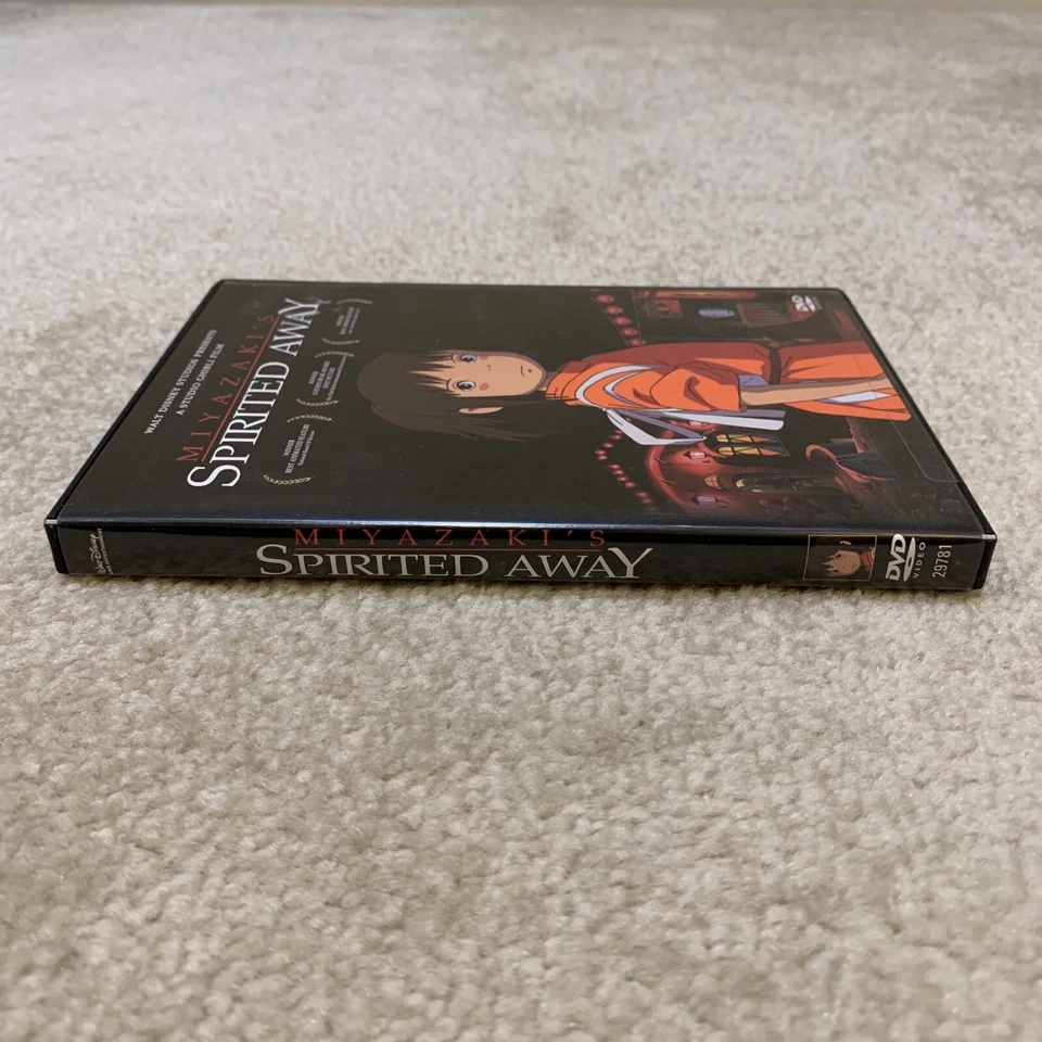 Spirited Away Japanese Anime Movie DVD Studio Ghibli Film Hayao Miyazaki 2001 - Image 3 of 4