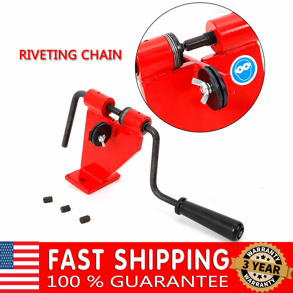Chain Rotator Chainsaw Bench Mount Chain Breaker & Rivet Spinner Repair