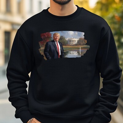Trump Portrait Sweatshirt Cosy and Perfect for Any Occasion S to 4XL