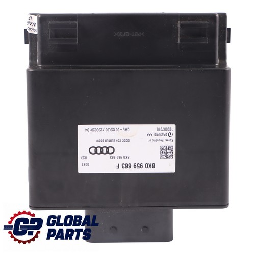 Audi A6 C7 Spannungswandler Stabilisator Steuergerät ECU 8K0959663F
