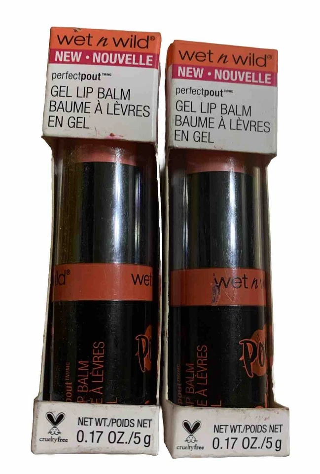 Wet n Wild бальзам для губ тонированный гель 2 Ct идеальный надутый увлажняющий чистый 953A играть новый - Изображение 2 из 3