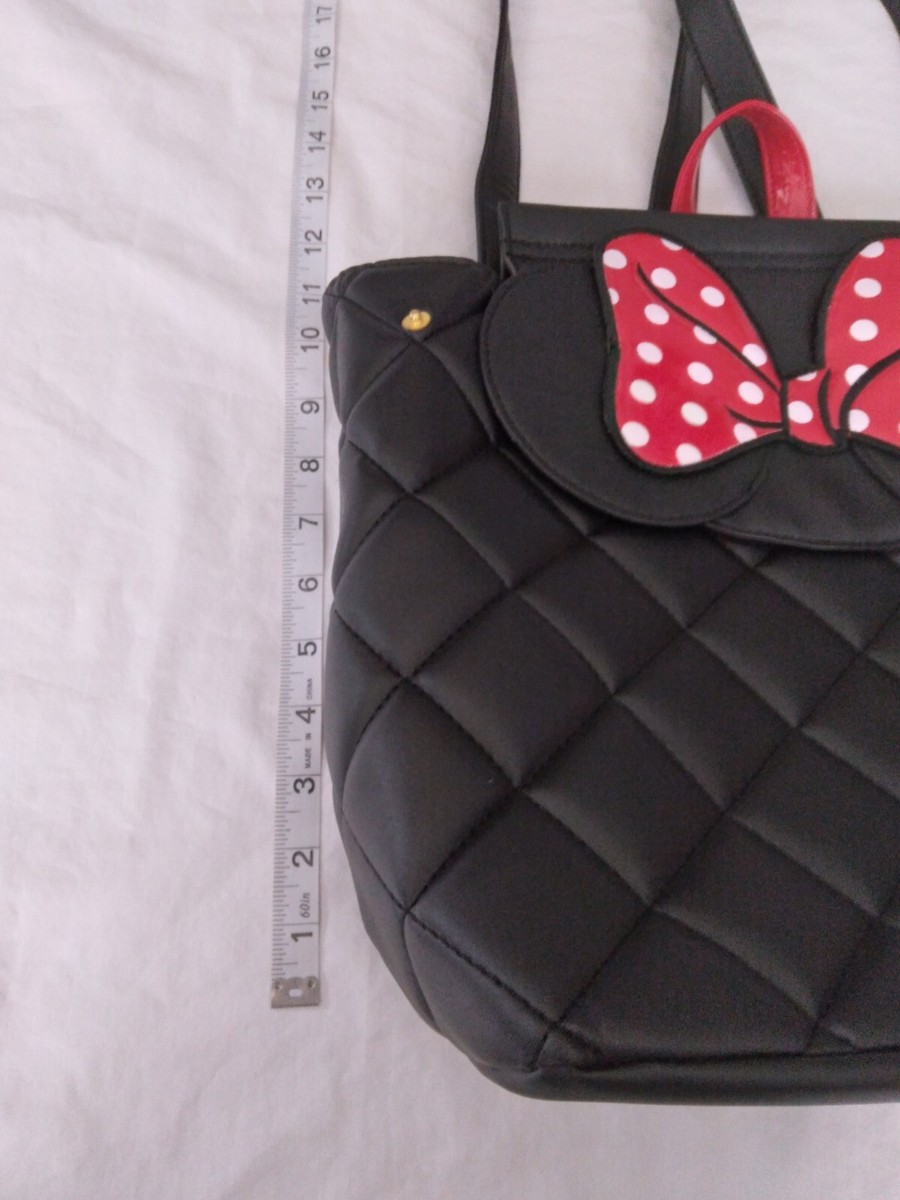 Dani by Danielle Nicole Disney Minnie Mouse Black Quilted  display picture 3
