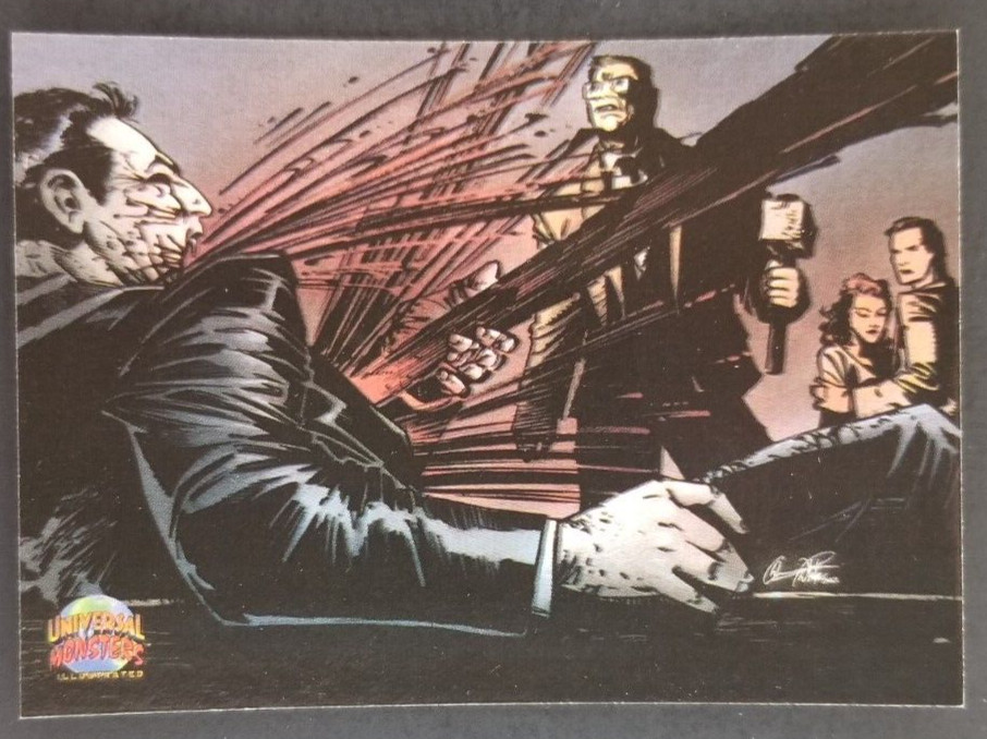Dracula 1991 Universal Monsters Topps Card #12 (NM)
