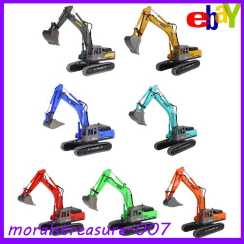 Plastic Mini Excavator Model Toy Car Digger Model Birthday Gift for Children - Picture 1 of 15