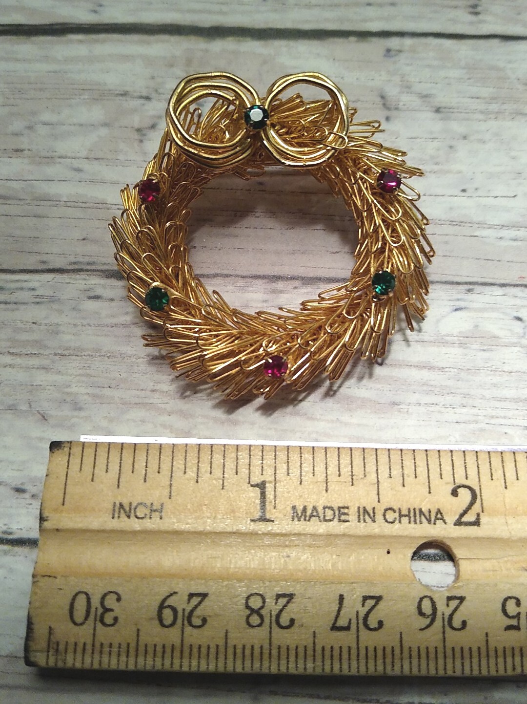 Festive Multicolor Unsigned EISENBERG Rhinestone … - image 3