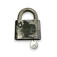 Large Vintage Padlock Russian Soviet Old Antique Lock Collectible Rare |DDP Ship