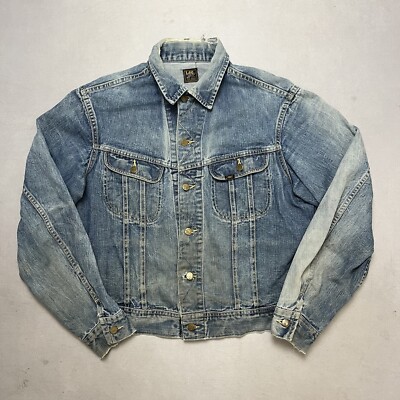 80s Lee 101-J USA製 denim jacket size36R 80s lee 101j denim - Gem