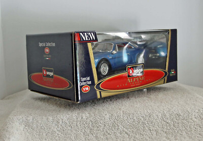 ミニカー ALPINE A110 1600S 1971 1/16 Bburago 1971 Alpine A110 1600S Blue Die Cast 1:16 Bburago Special