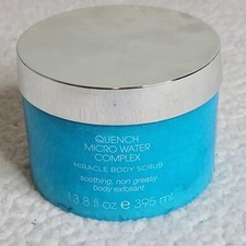 Quench Micro Water Complex Miracle Body Scrub 13.8oz Soothing Body Exfoliant New