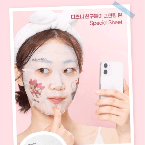 JM Solution Selfie Nourishing Pomegranate Mask 30ml x10 Sheets/Disney Character - Picture 4 of 10
