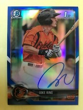 2018 Bowman Chrome Autograph Cards Including Rookie Cards and Refractors
