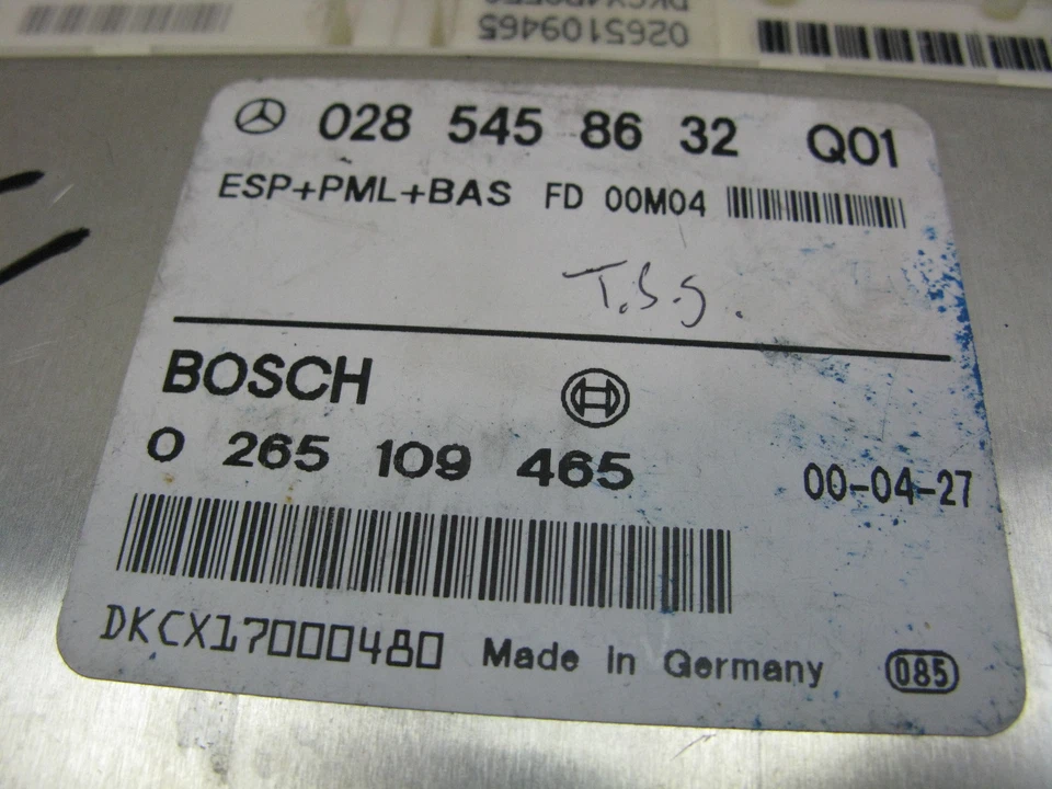 Mercedes Benz W220 W215 CL600 S600 S55 S CL 2000-2006 Clase ESP PML MÓDULO BASE Foto 4 de 4