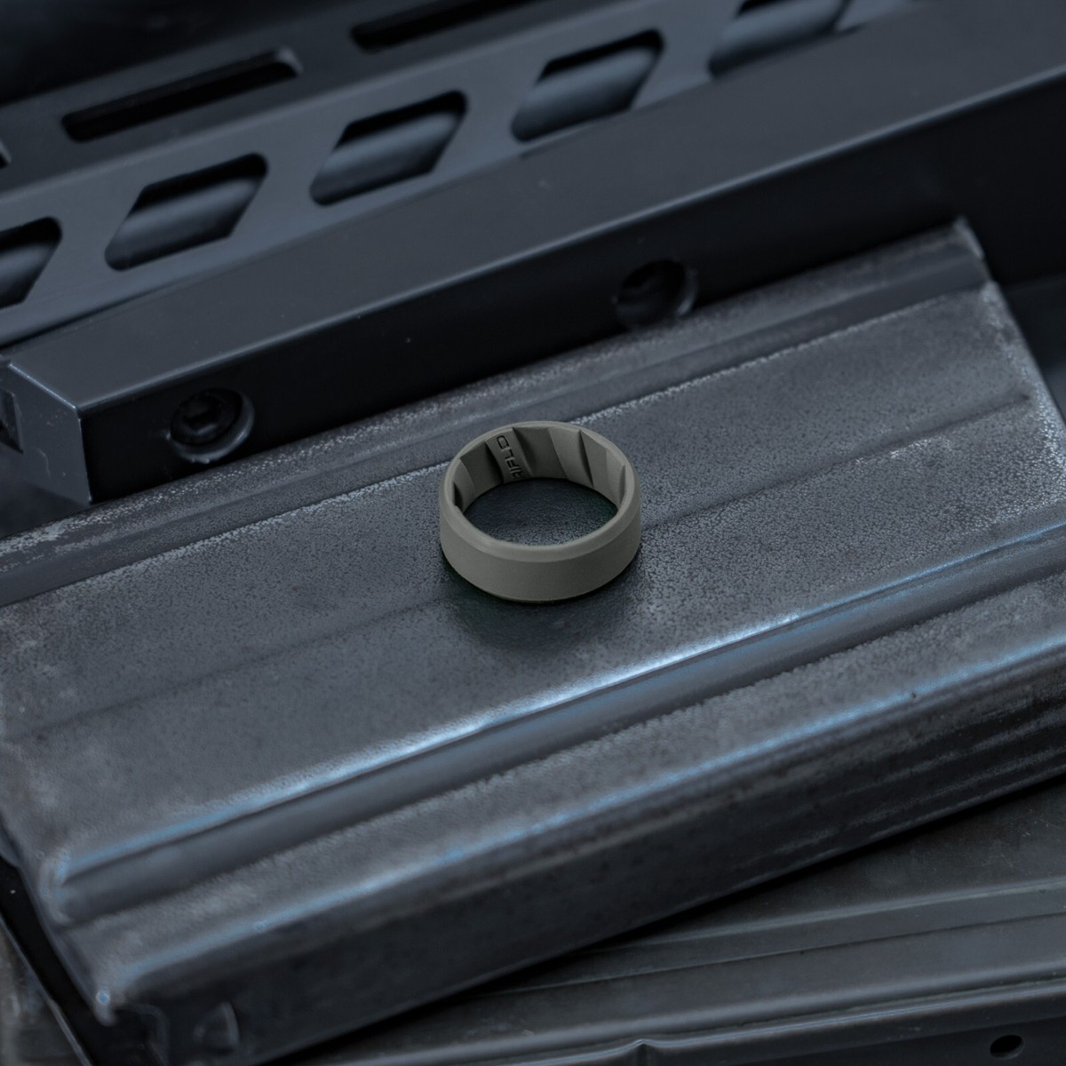 Tactical Silicone Ring | Gun Barrel Grooves + Free Travel