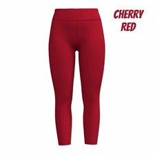 TC2 LuLaRoe  SOLID CHERRY RED  Essential Leggings Collection SIZES 18 