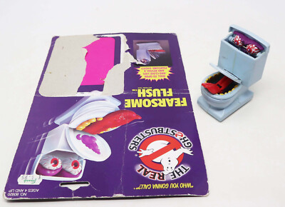 VINTAGE 1986 80s KENNER THE REAL GHOSTBUSTERS FEARSOME FLUSH