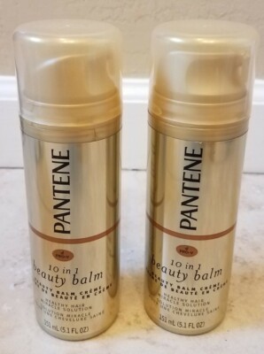 (2)Pantene Pro-V BB Creme Ultimate 10 in 1 Beauty Balm Creme 5.1oz ea NEW