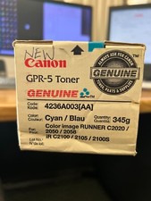 Canon Genuine GPR-5 Toner CYAN