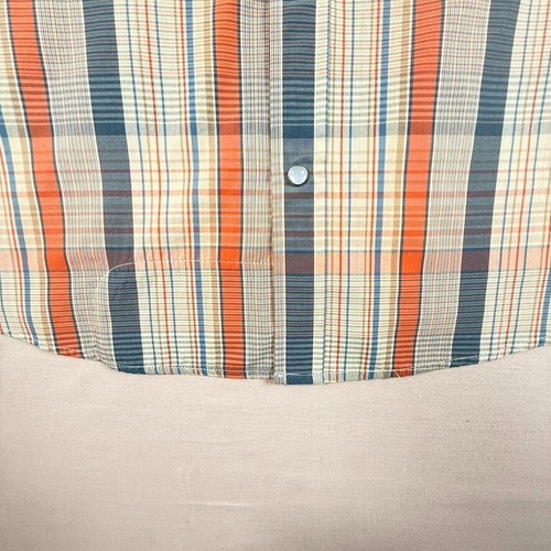 Howler Brothers Pearl Snap Men’s Western H Bar B Vintage Shirt Sz L Short Sleeve - Picture 6 of 15