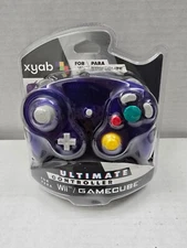 Wired Controller for GameCube/Wii Grape Color - XYAB New Sealed