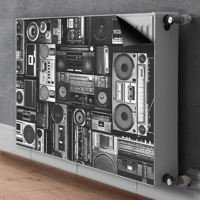 Magnet Heizkörperverkleidung Heizkörperabdeckung Schutz 80x60 Alt Schule Boombox