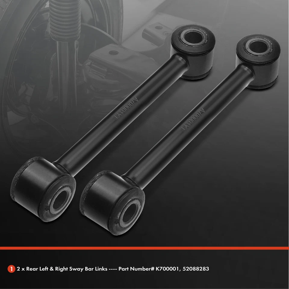 2 件稳定杆链接适用于捷豹 XJR 1995 - 1997 前 XJ12 XJ6 Vanden Plas 后 — 第 2/4 张图片