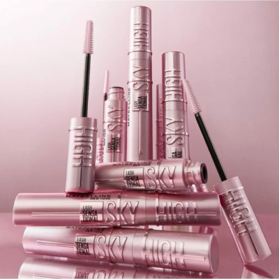 MAYBELLINE New York Mascara Waterproof Sky High With 6 Colors From Japan