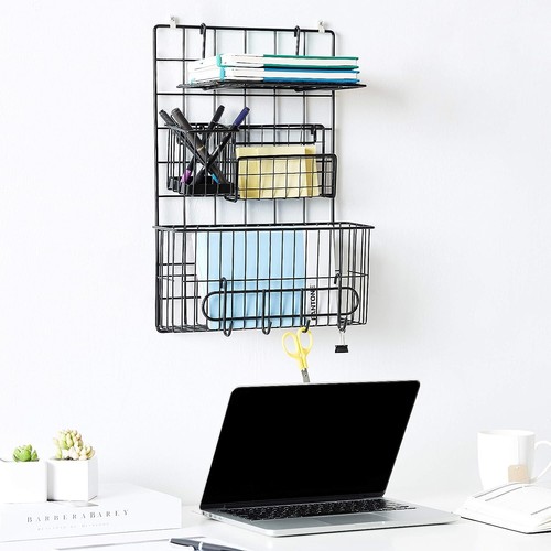 Amazon Basics Letter Sorter for Wall Grid Panel (Not Included), Black - Picture 5 of 5