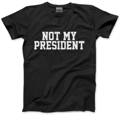 Not My President - Anti Trump Wahl Hillary Donald Herren Unisex T-Shirt