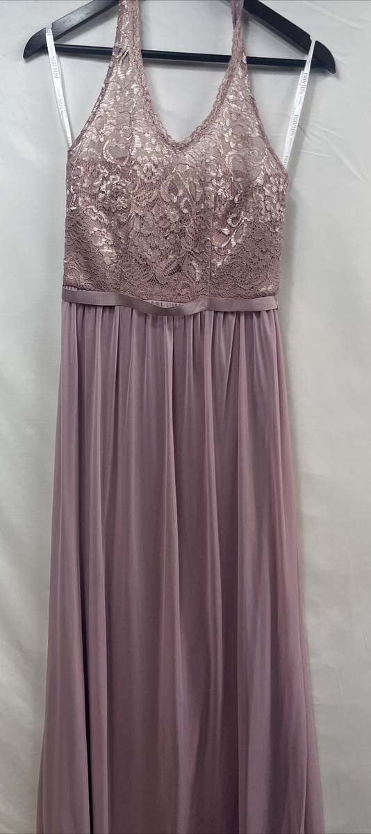 Davids Bridal Rose Open Back Bodice Lace And Mesh Dress Size 2 Corset Bridesmaid | eBay Davids Bridal Rose Open Back Bodice Lace And Mesh Dress Size 2 Corset Bridesmaid | eBay