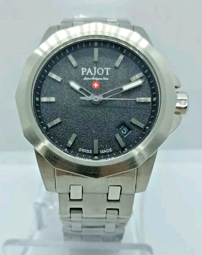 OROLOGIO UOMO PAJOT SKYWALK SWISS MADE,CASSA 40mm,MOVIMENTO RONDA