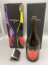 Dom Perignon EMPTY BOTTLE & Box Andy Warhol Diaries 1981 Vintage 2002