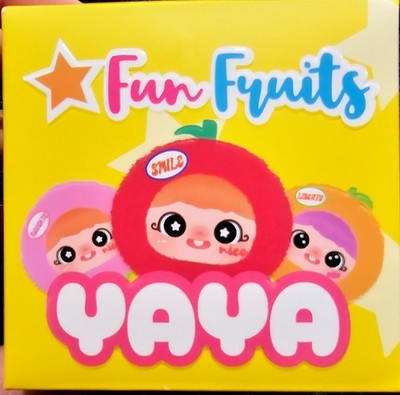  YAYA Fun Fruit Plush Pendant Blind Box Brand New Unopened 