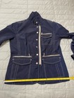 Peck & Peck Blue Jacket Women’s Small Long Sleeve Full Zip & Zip Pockets Lined — photo 9