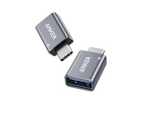 Anker USB-C Male To USB-A 3.0 Female Adapter 2-Pack B87310A1
