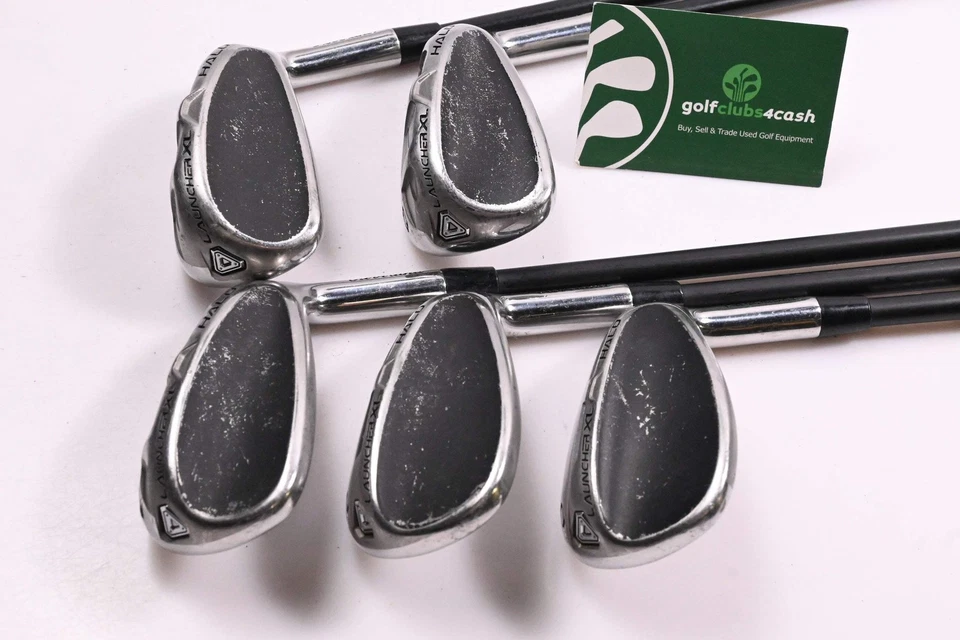 Ladies Cleveland Launcher XL Halo Irons / 7-PW+GW / Ladies Flex Cypher 40 Shafts - Image 2 of 4