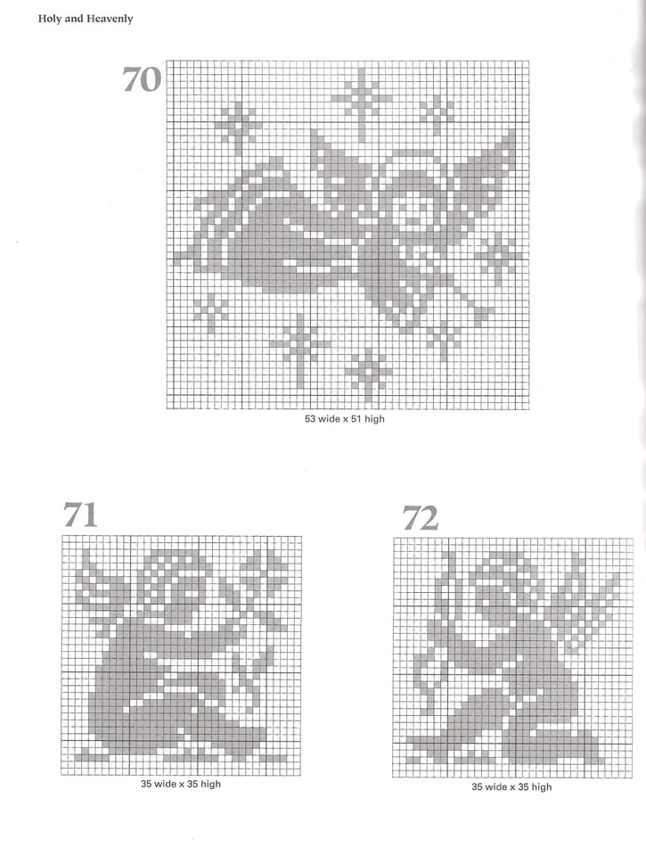 101 Filet Crochet Charts by American School of Needlework #1275 Year 1999 - Image 4 of 4